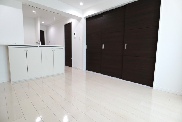 成宗マンション リビングダイニング