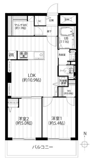杉並コーポラス　間取り