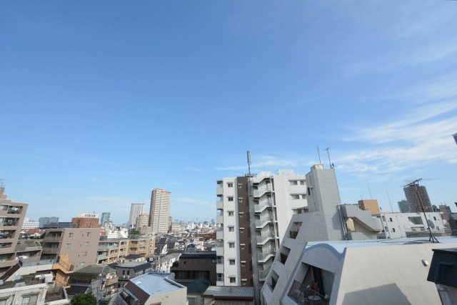 藤和シティホームズ新宿余丁町 7階バルコニー