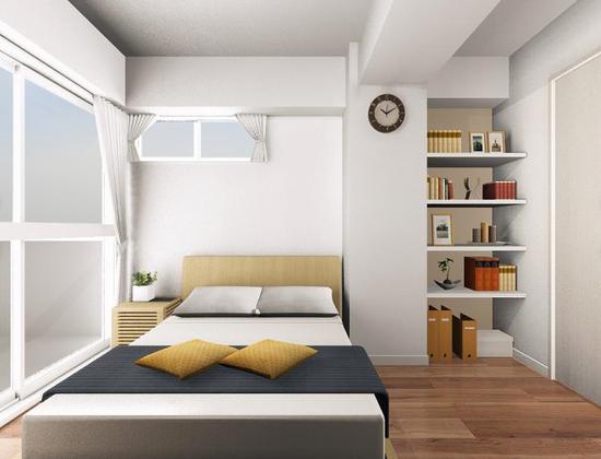 マンション市ヶ谷　洋室完成イメージ