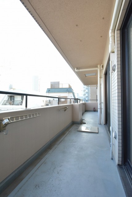 藤和シティホームズ新宿余丁町 6階東南バルコニー