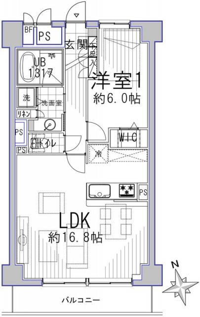 大森パークハイツ　間取り図