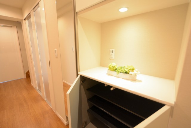 大森山王リハイム 玄関