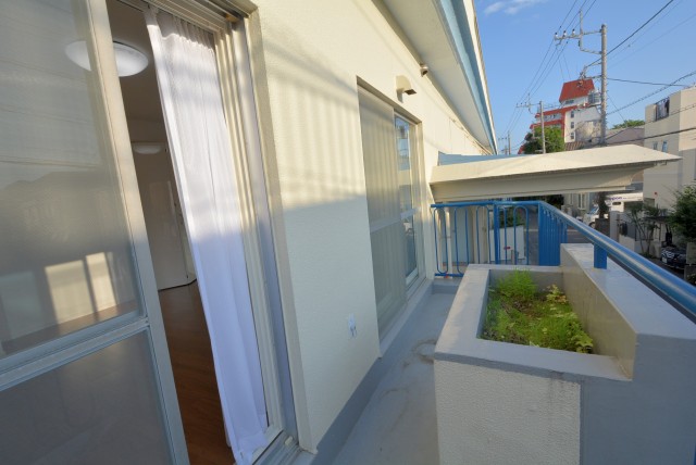 大森山王リハイム バルコニー