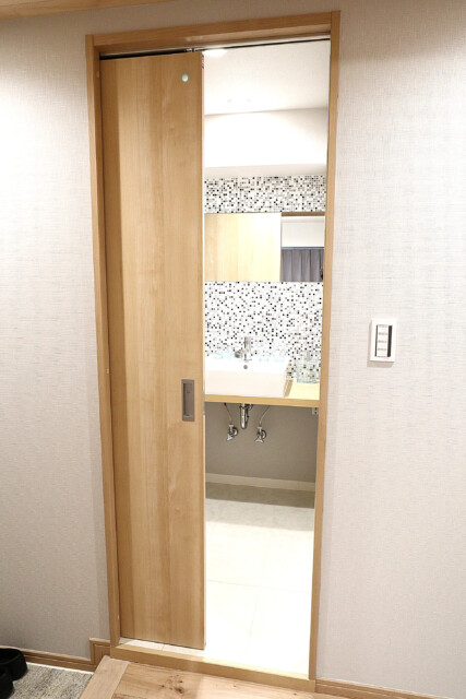 朝日シティパリオ高輪台A館　洗面浴室 (2)