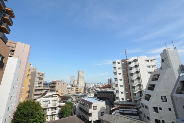 藤和シティホームズ新宿余丁町 6階東南バルコニー