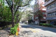 目黒不動前ハイツ　前面道路
