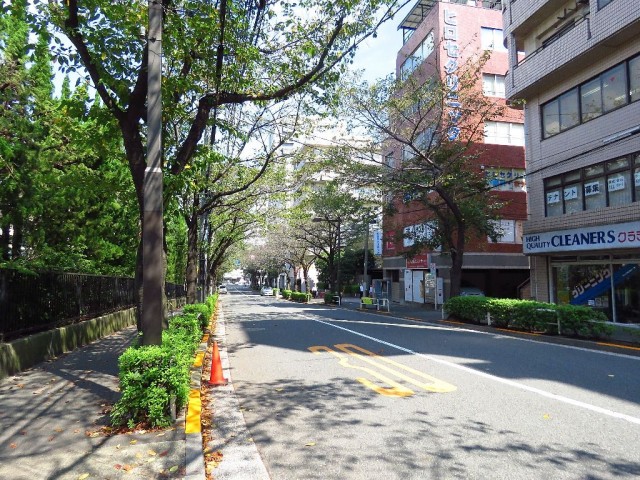 目黒不動前ハイツ　前面道路