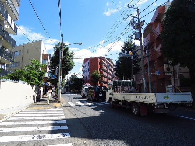 学芸大ハイツ　前面道路