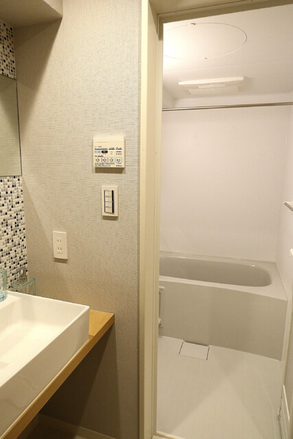 朝日シティパリオ高輪台A館　洗面浴室 (6)