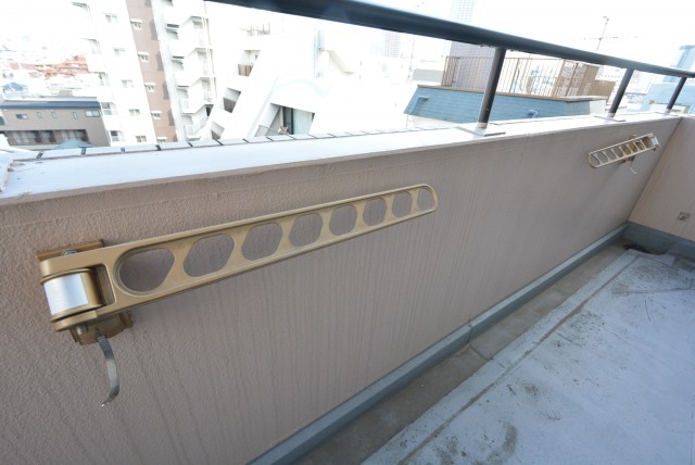 藤和シティホームズ新宿余丁町 7階バルコニー