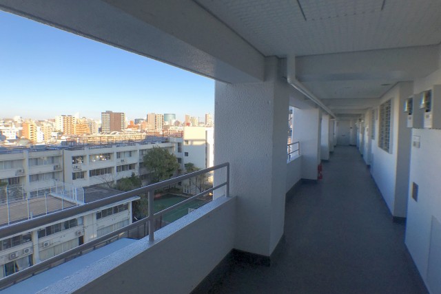 クレセントマンション 外廊下