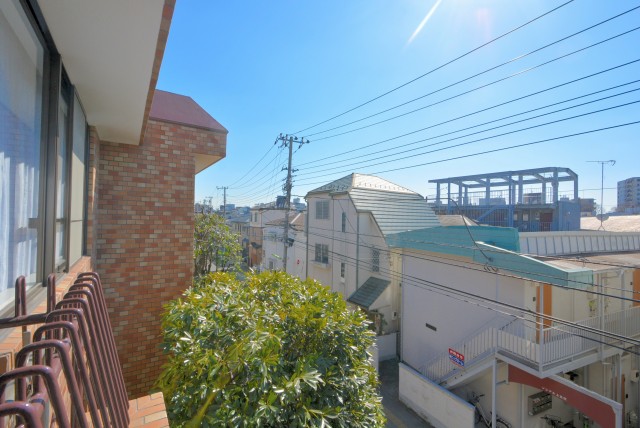 上北沢テラスA棟 バルコニー