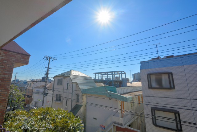 上北沢テラスA棟 バルコニー