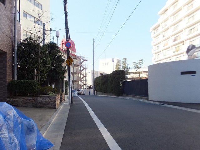 ニューハイツ田園調布　前面道路