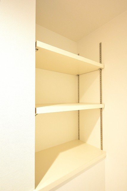 東建第2上町マンション　サニタリールーム棚