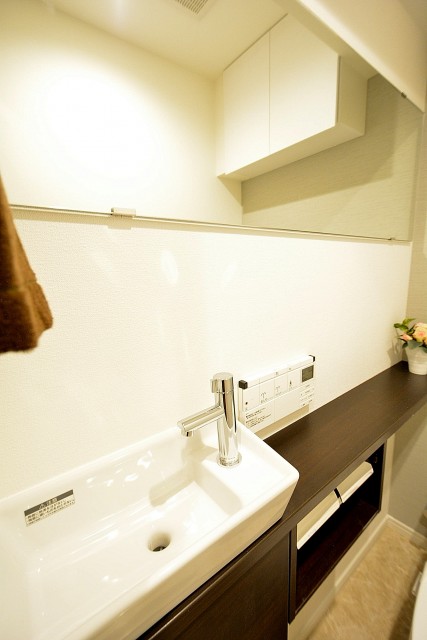 東建第2上町マンション　トイレ手洗い水栓