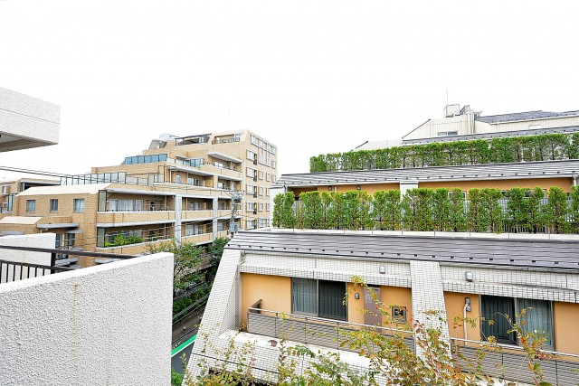 桜新町ヒミコマンション　5.6帖洋室バルコニー眺望