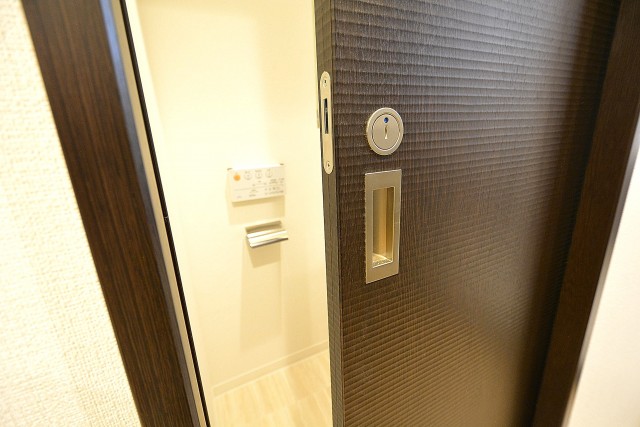 ライオンズマンション市ヶ谷　トイレ引き戸