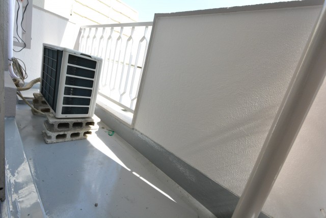 中野永谷マンション　ベランダ