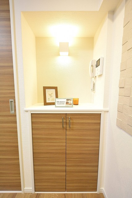 朝日目白台マンション　14.4帖LDKのTEL台