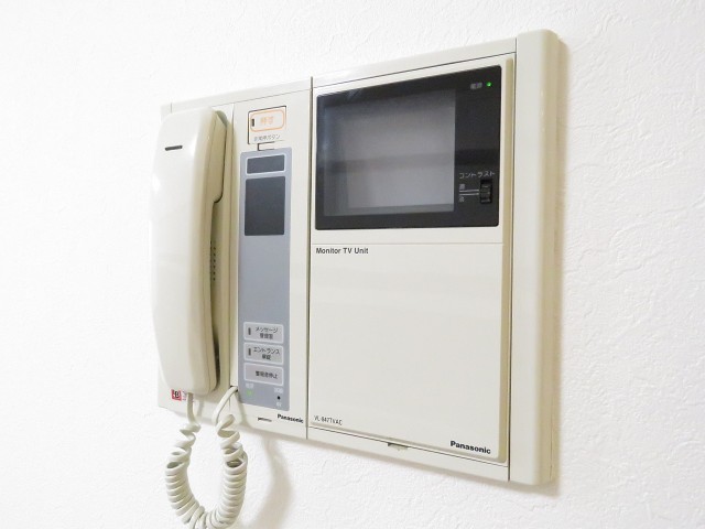 エクサージュ海岸　TVモニター付きインターホン