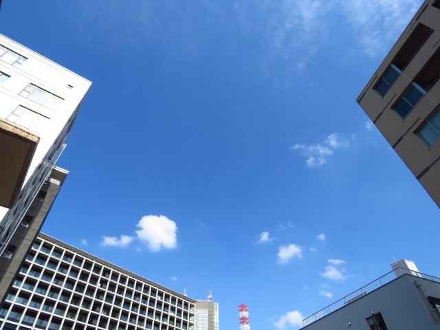 氷川アネックス2号館　ルーフバルコニー側眺望