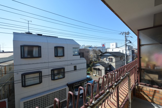上北沢テラスA棟 バルコニー