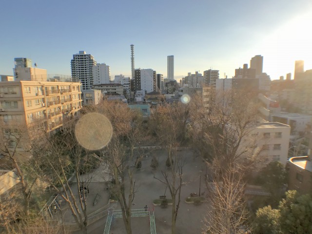 クレセントマンション バルコニー