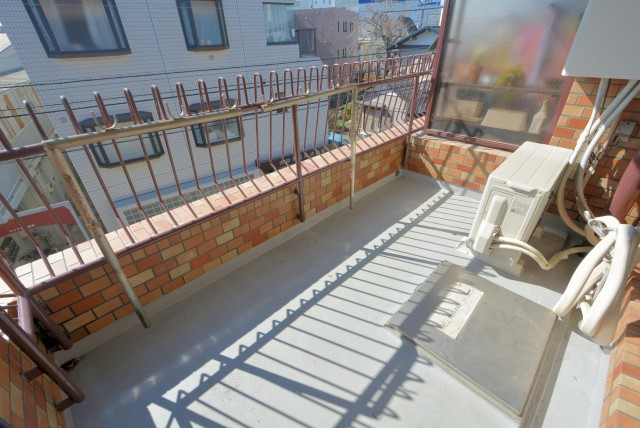 上北沢テラスA棟 バルコニー