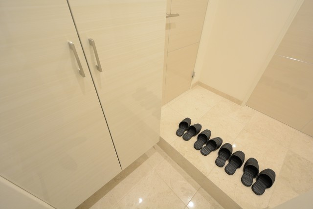 シャトレ市ヶ谷 玄関