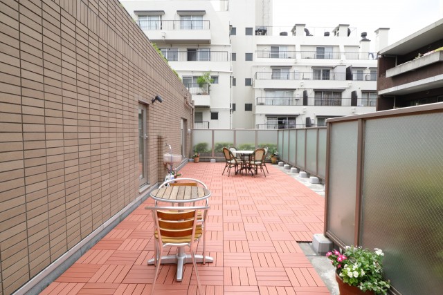 アルス代々木参宮橋コートアデリオン ルーフバルコニー