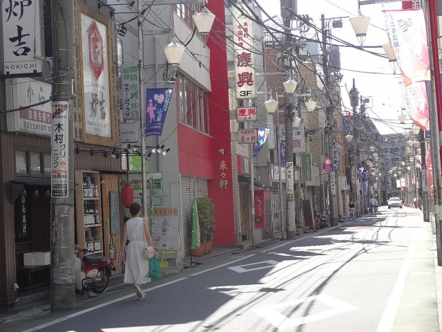 祐天寺第2コーポラス　商店街