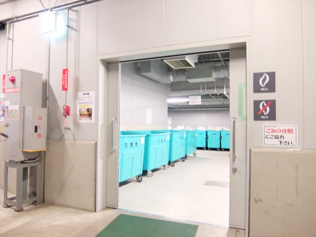 ザ・晴海レジデンス　ゴミ捨て場