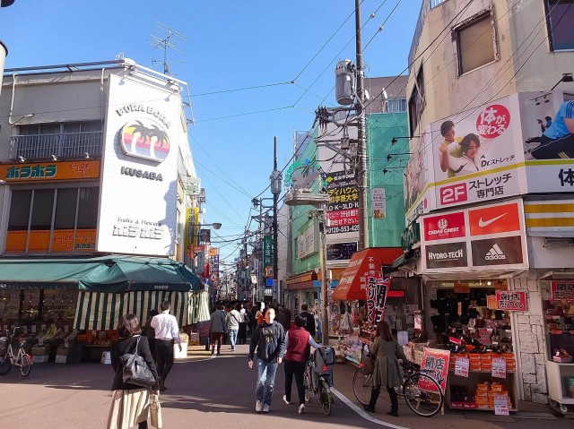 コスモ目黒パルティエ　商店街