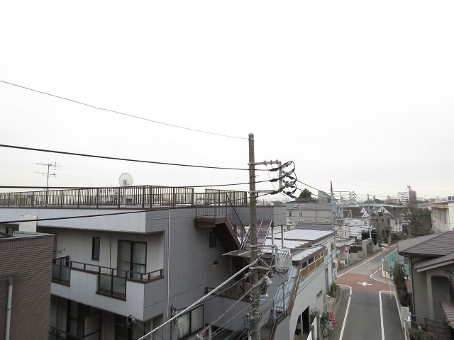 ダイアパレス都立大　洋室側眺望