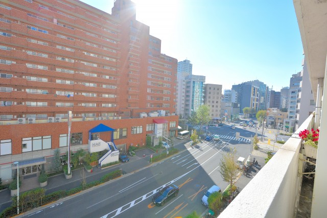 シャトレ市ヶ谷 バルコニー南