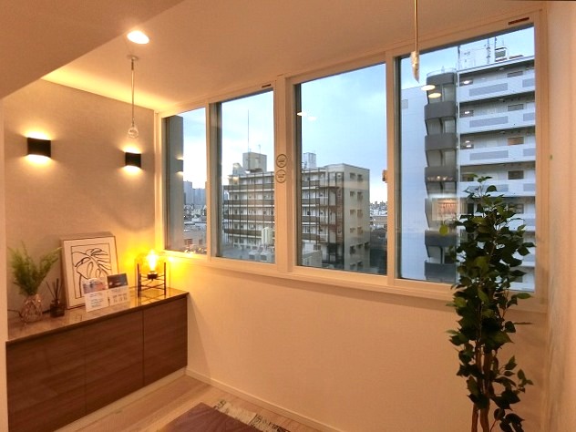 中央マンション　間取り図