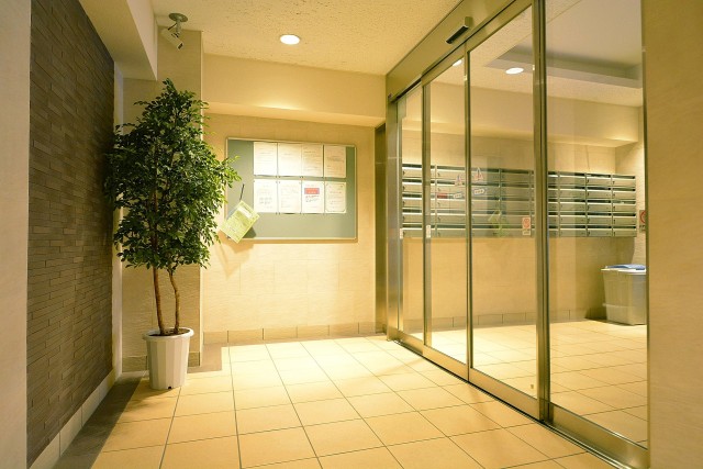 クレール島津山　エントランス