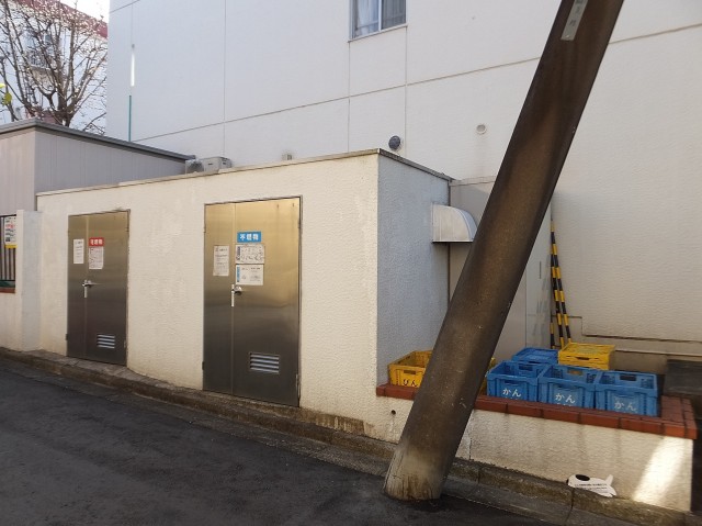 駒沢ガーデンハイツ　ゴミ置き場