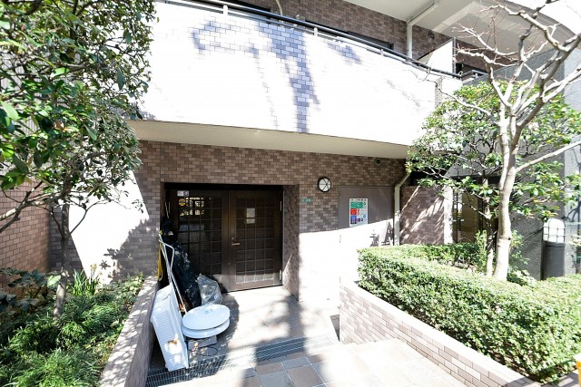 クレッセント目黒Ⅱ　ゴミ置き場