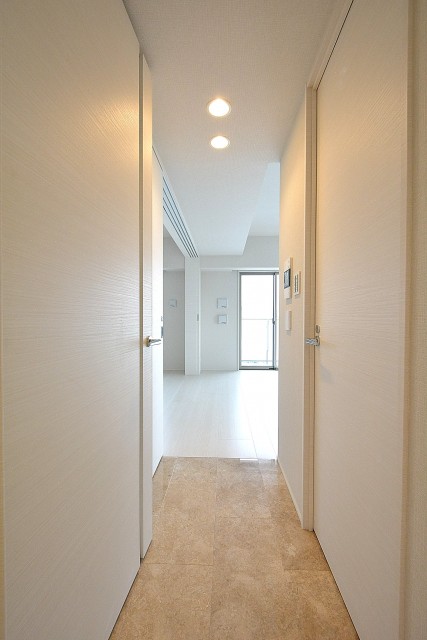 オープンレジデンシア南青山　12.5帖LDK入口