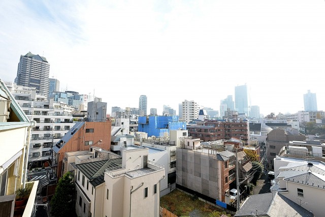 シャトー赤坂台　バルコニー眺望