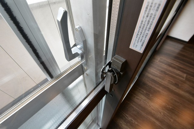 クレール島津山　二重サッシ