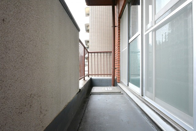 クレール島津山　バルコニー