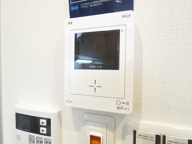 近鉄ハイツ魚籃坂　ＴＶモニター付きインターホン