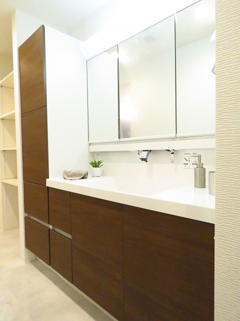 学芸大学グリーンハイツ　洗面化粧台