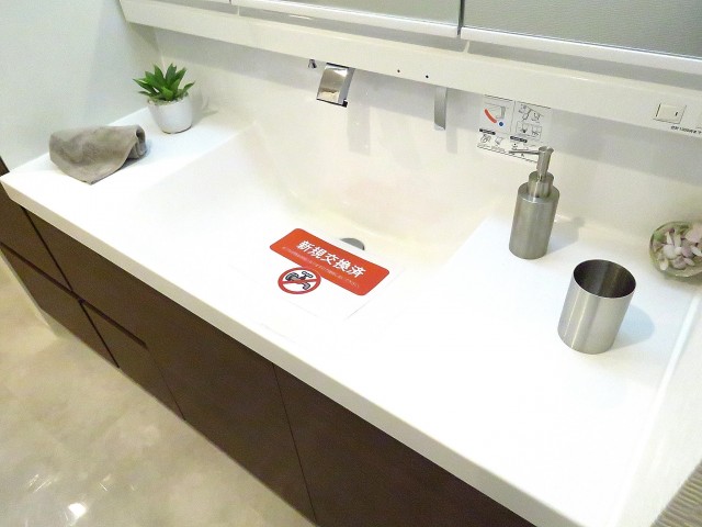 学芸大学グリーンハイツ　洗面化粧台