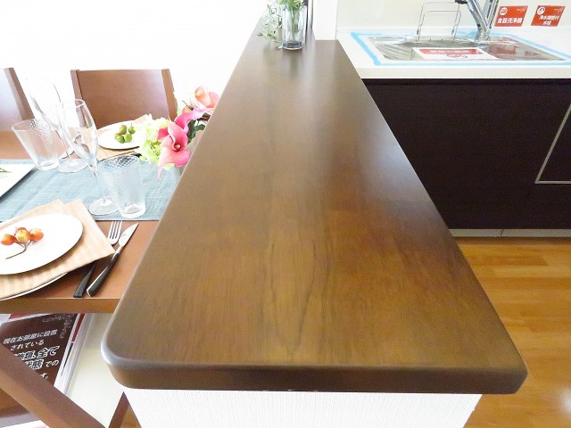 学芸大学グリーンハイツ　キッチンカウンター