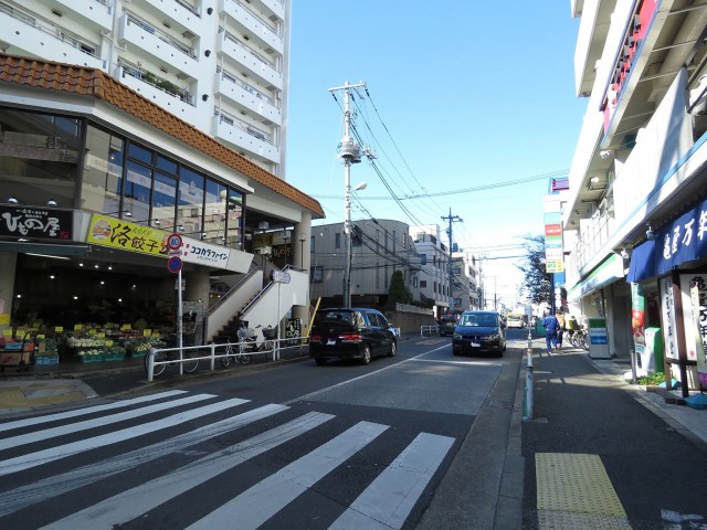 駒沢コーポラス　前面道路